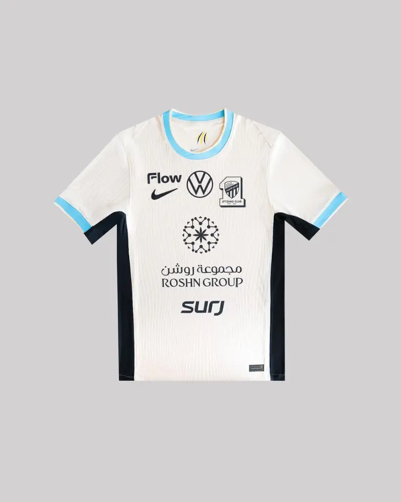 Al Ittihad away authentic jersey 2025/2026