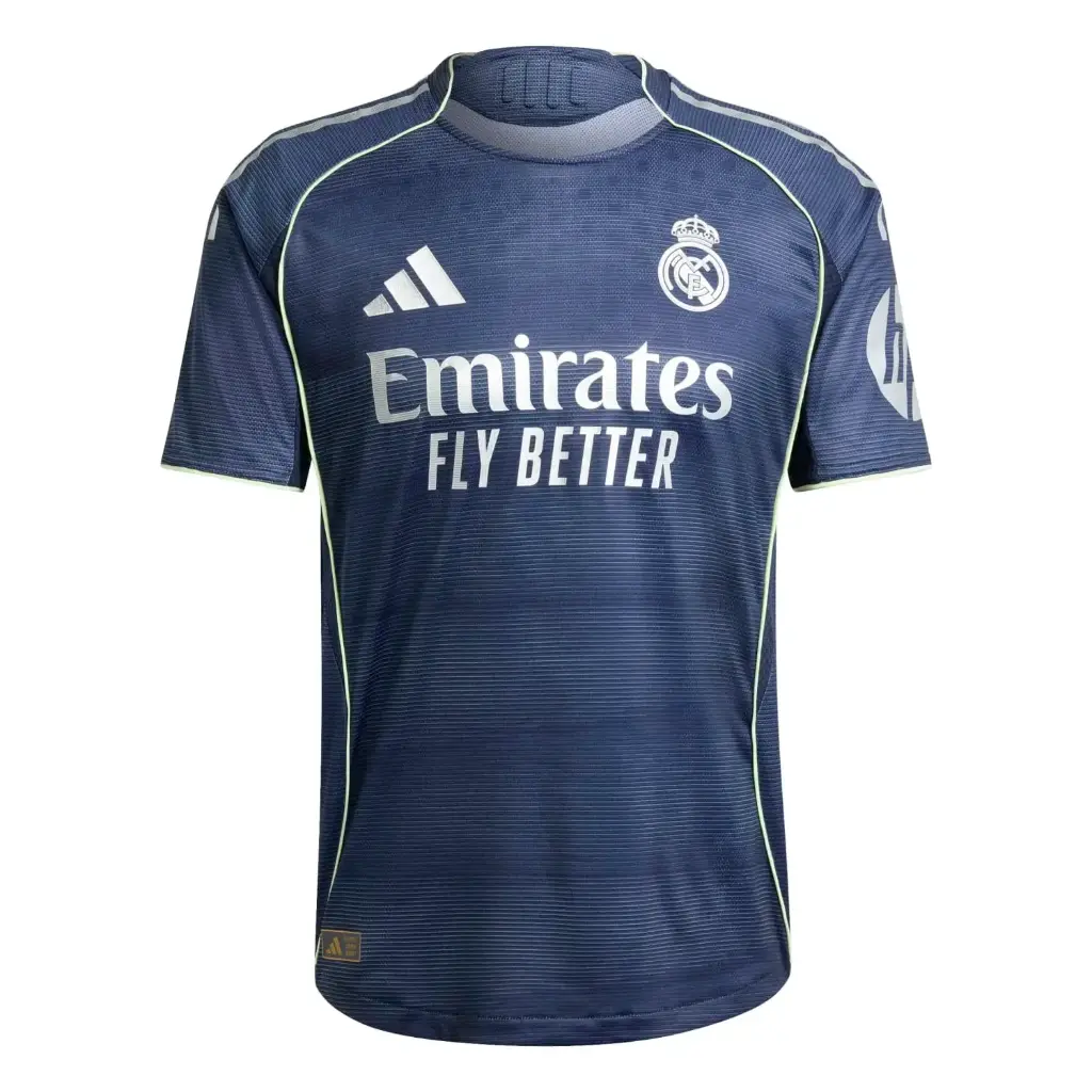 Real Madrid Away Authentic Jersey 2025/2026 