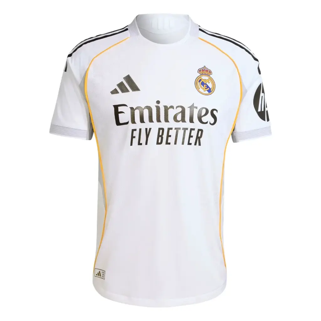 Real Madrid Home Authentic Jersey 2025/2026