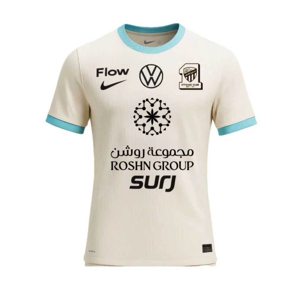 Al Ittihad Away Fan Jersey 2025/2026