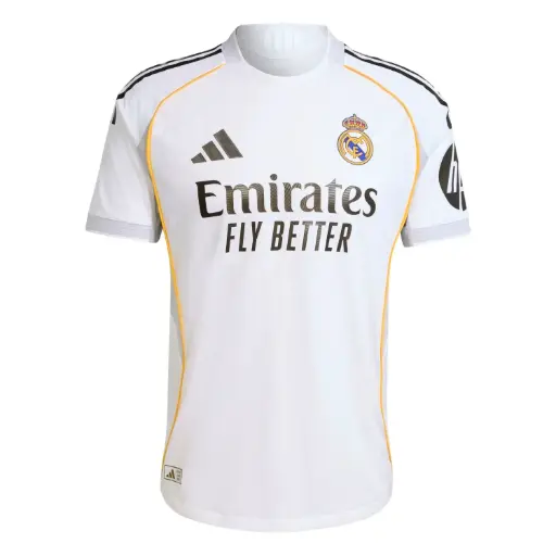 Real Madrid Home Authentic Jersey 2025/2026